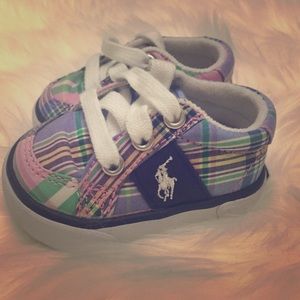 Newborn Baby Polo Sneakers, Size 0